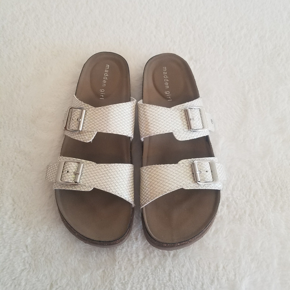Sparkly Madden Girl Brando Sandals
